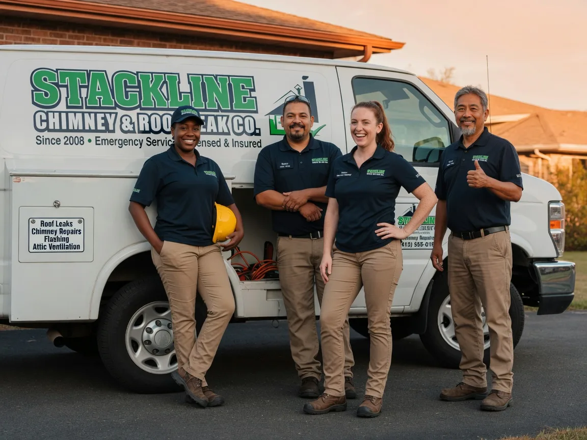 Chimney flashing repair company in Wellsville, KS